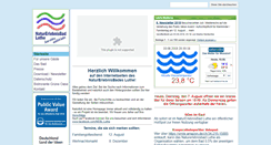 Desktop Screenshot of naturerlebnisbad-luthe.de